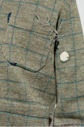 Maison Margiela Cardigan mit Vintage-Effekt