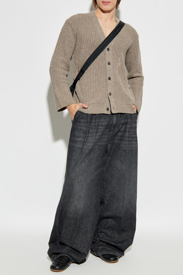 Maison Margiela Cardigan with vintage effect