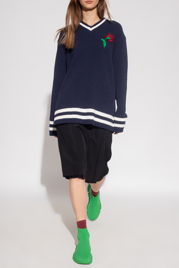 Maison Margiela Relaxed-fitting north sweater