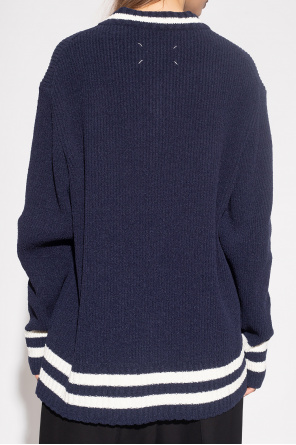 Maison Margiela Relaxed-fitting north sweater