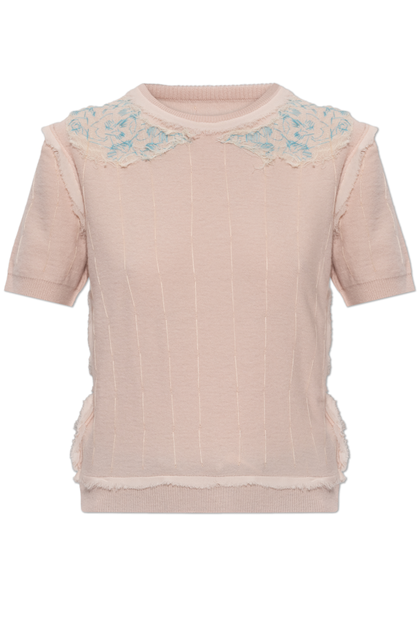 Wool top with vintage effect od Maison Margiela