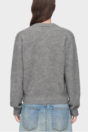 Maison Margiela Wool jumper with floral motif