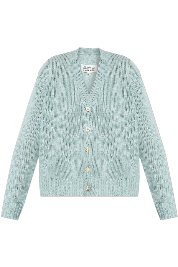Cardigan with logo od Maison Margiela