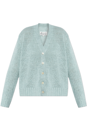Cardigan with logo