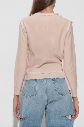 Maison Margiela Cárdigan con efecto 'vintage'