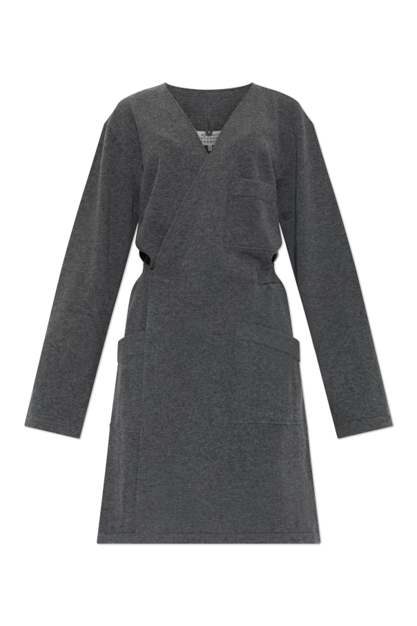Wool cardigan with belt od Maison Margiela