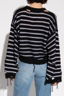 Nº21 Kids Girls Rain Jackets for Kids Striped manches sweater