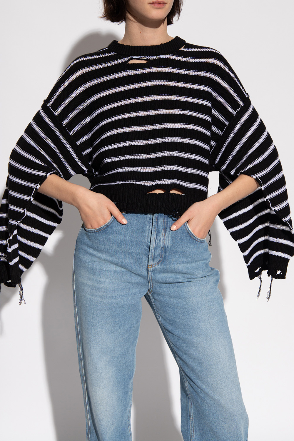 Longsleeve x Paura Baseball shirt 502.176772-C0013 Striped sweater