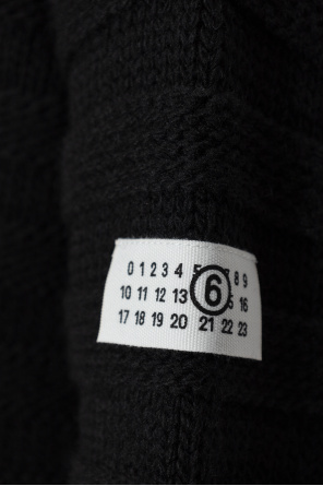 MM6 Maison Margiela Short sweater with vintage effect