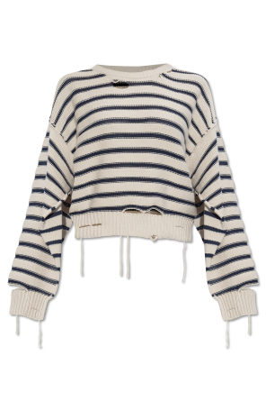 Sweater with striped pattern od MM6 Maison Margiela