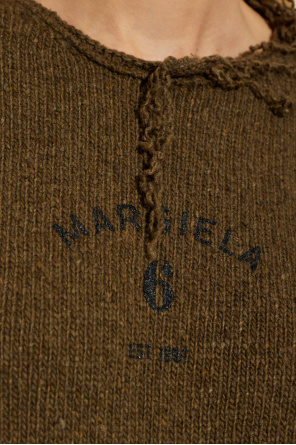 MM6 Maison Margiela Sweater with raw-edge finish
