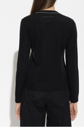 MM6 Maison Margiela Sweter z logo
