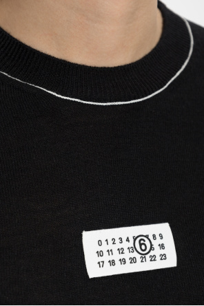 MM6 Maison Margiela Sweter z logo