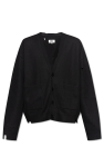 MM6 Maison Margiela BLACK Wool cardigan