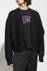 MM6 Maison Margiela BLACK Wool cardigan
