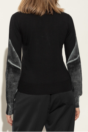 MM6 Maison Margiela Cárdigan con estampado