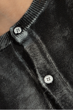 MM6 Maison Margiela Cárdigan con estampado