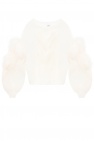 Loewe Sweater with ostrich feathers