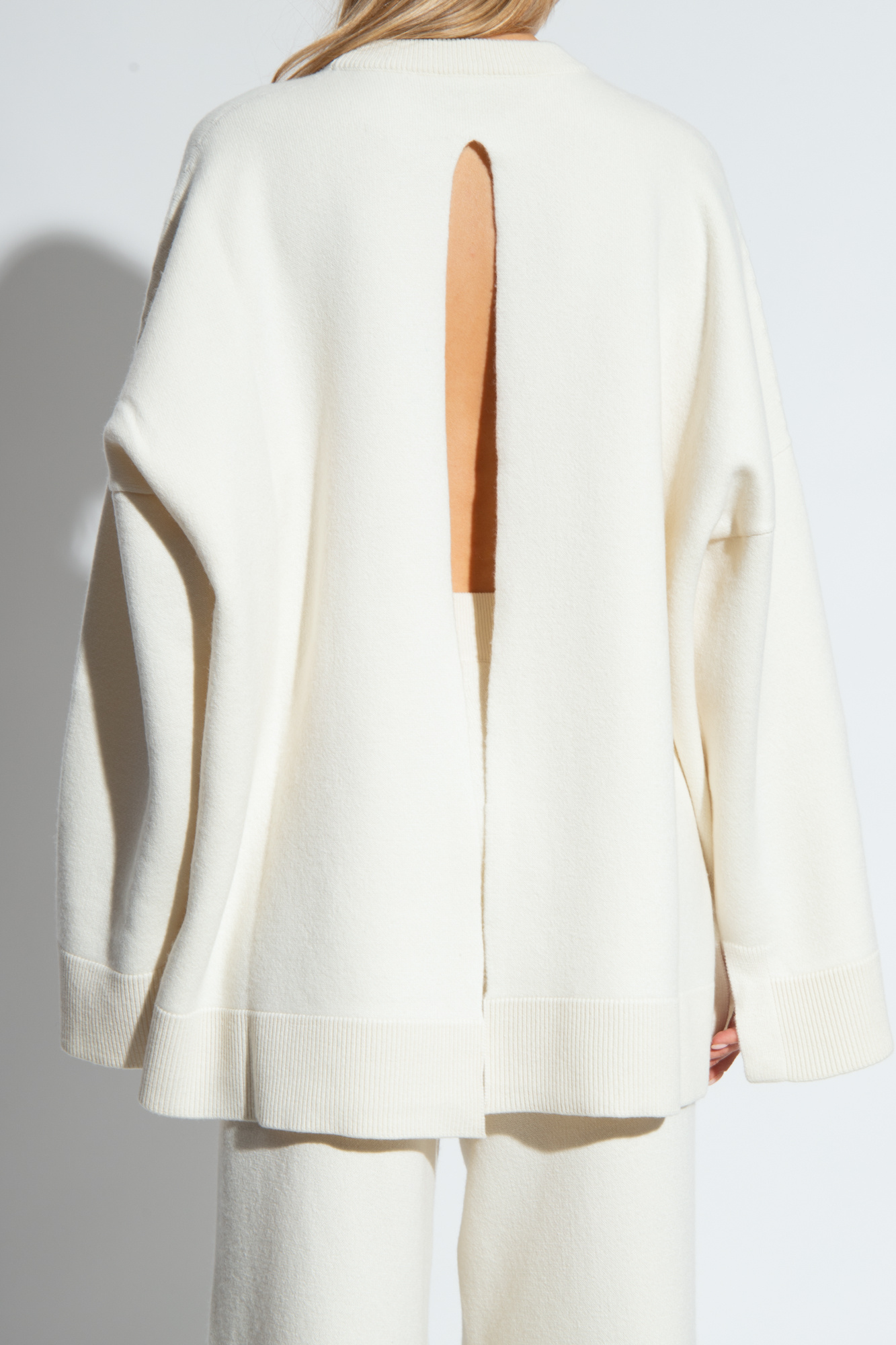 Loewe Cashmere sweater with split back