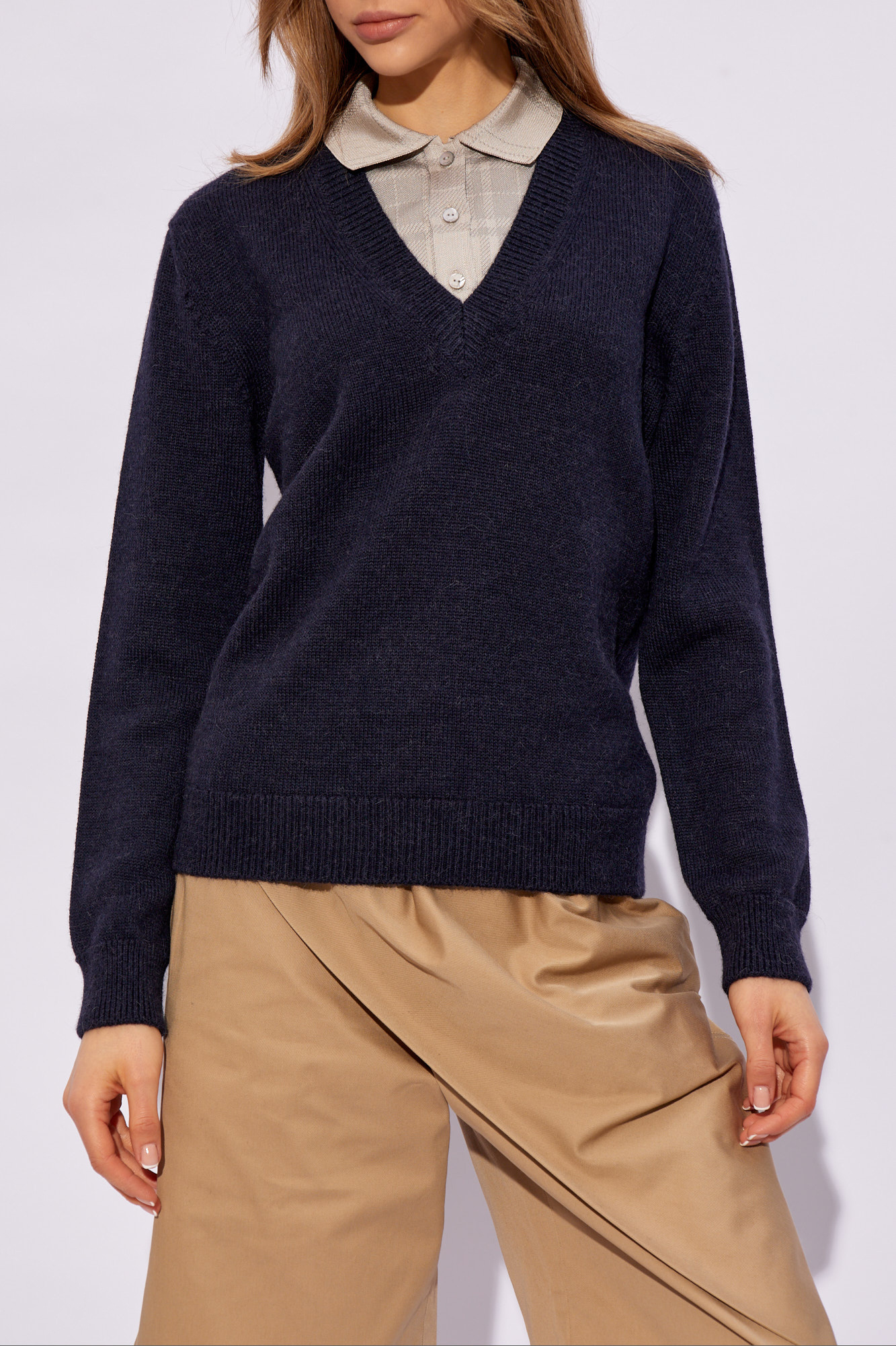 Loewe polo cotton sweater