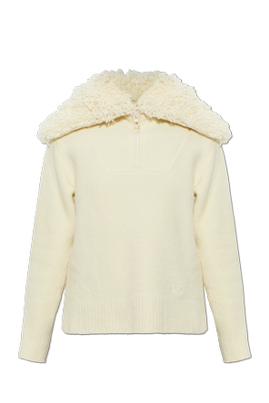 Wool turtleneck sweater