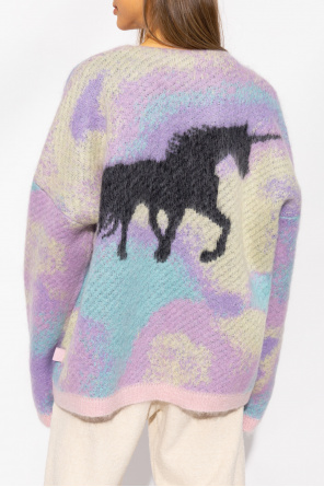 Loewe Cardigan with unicorn motif