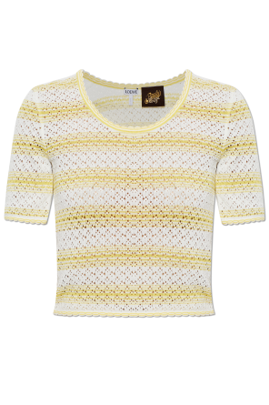 Top with a striped pattern od Loewe