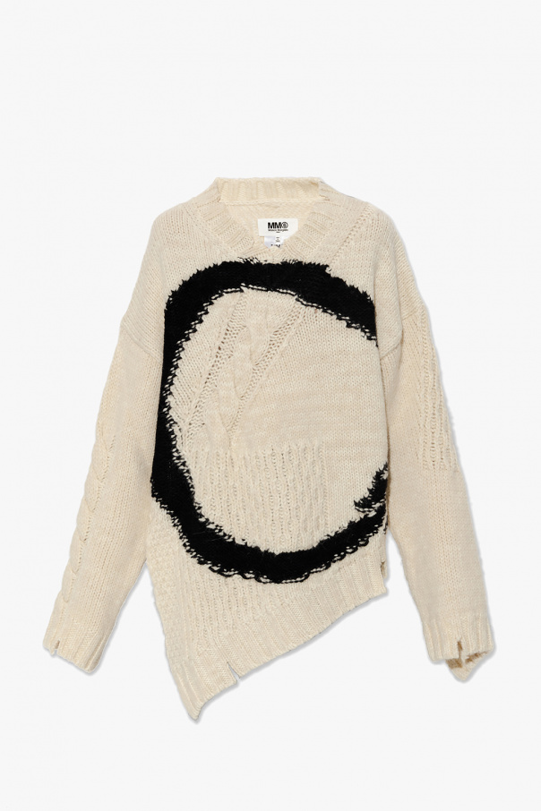 MM6 Maison Margiela Asymmetric sweater