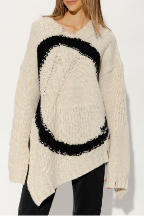 MM6 Maison Margiela Asymmetric sweater