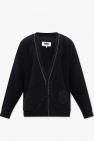 MM6 Maison Margiela BLACK Wool cardigan