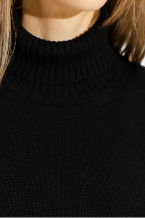 MM6 Maison Margiela Cut-out turtleneck sweater