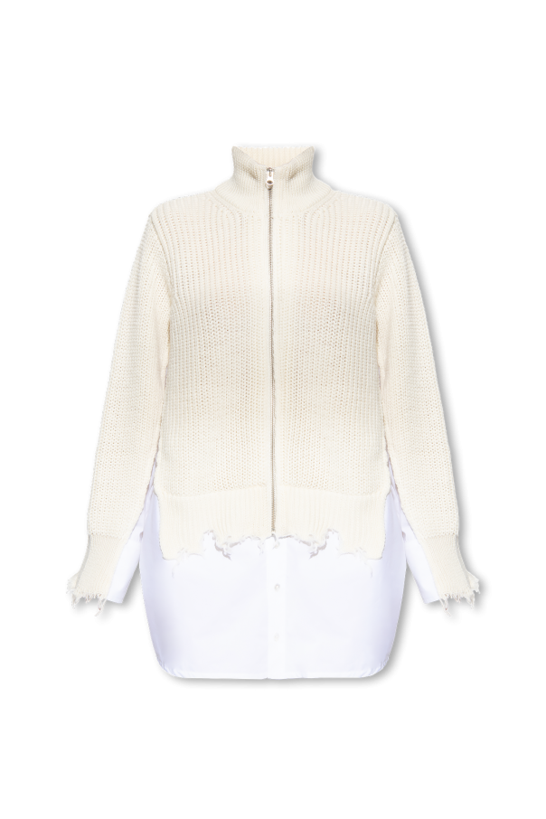 MM6 Maison Margiela Eleventy buttoned-up long-sleeved shirt