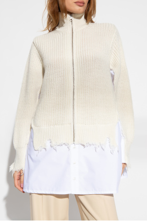 MM6 Maison Margiela Cardigan with decorative trims