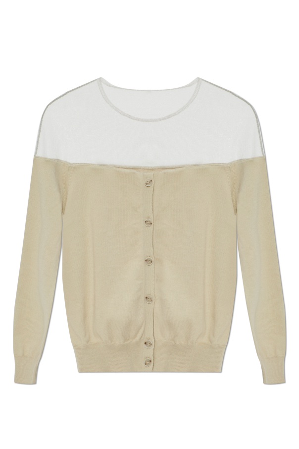 Top with a transparent top od MM6 Maison Margiela