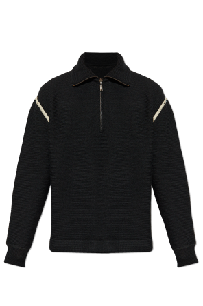 Jersey con cuello de cremallera