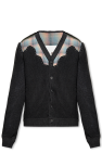 Maison Margiela NAVY BLUE Wool cardigan