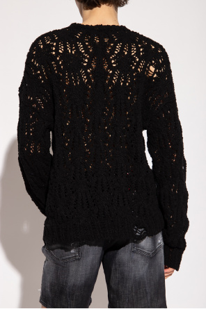 Dsquared2 Sweater with vintage treatment