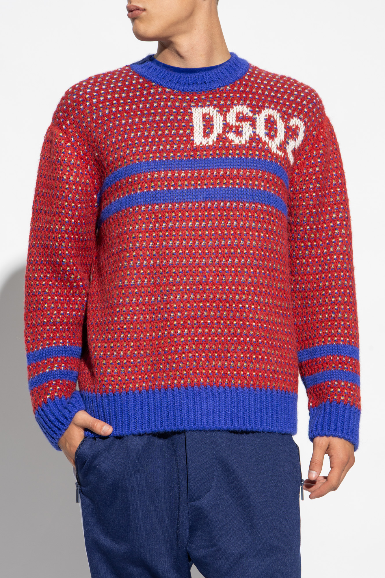 Dsquared2 msgm embroidered logo t shirt item