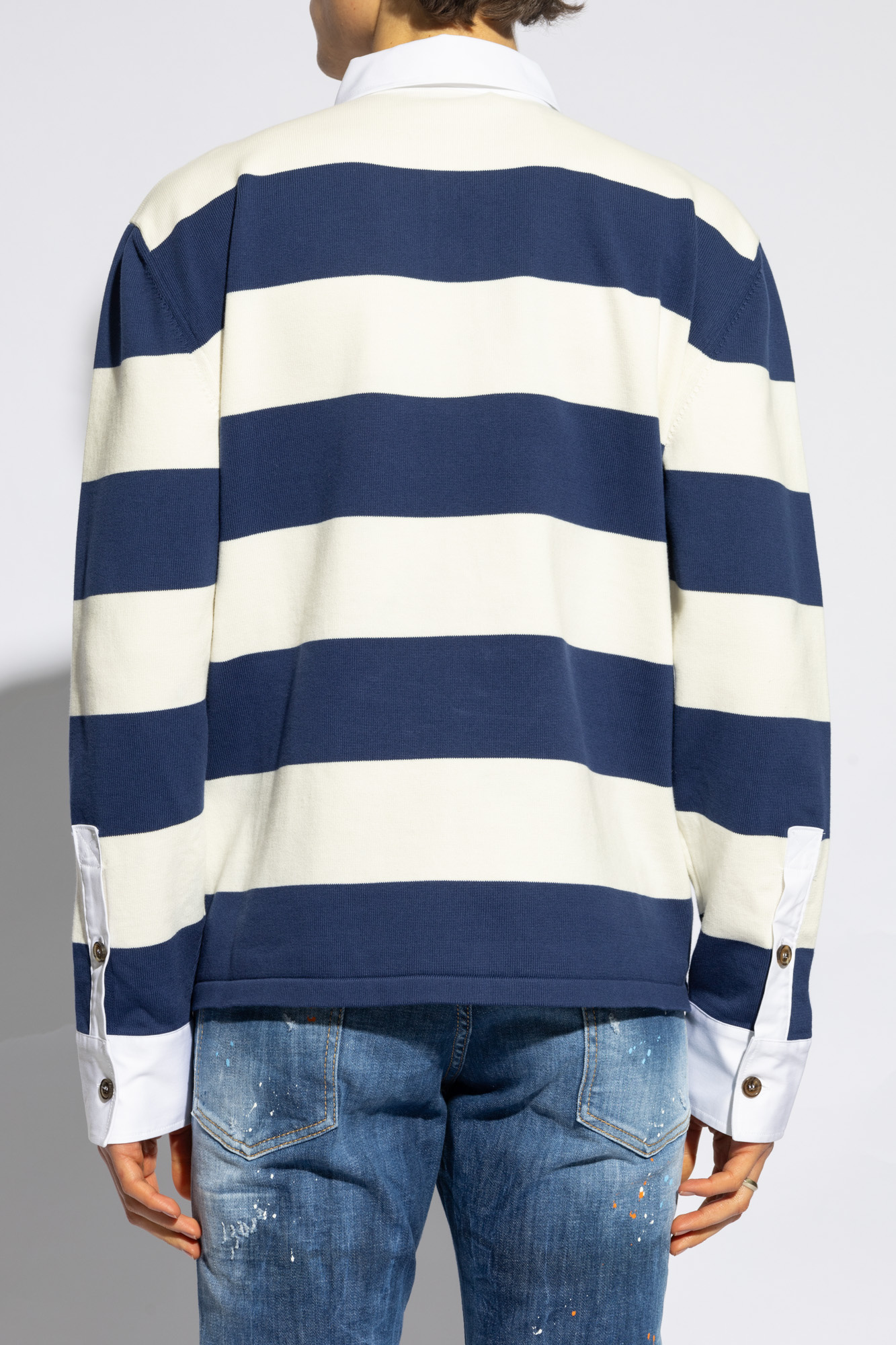 Dsquared2 Striped polo shirt