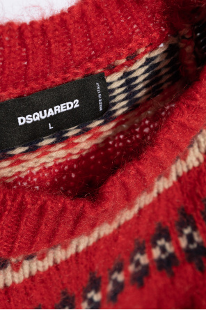 Dsquared2 Wełniany sweter