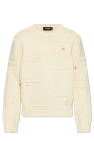 Dsquared2 cream Wool sweater