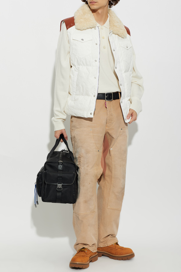 Dsquared2 Long-sleeved wool polo