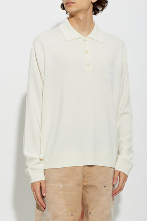 Dsquared2 Long-sleeved wool polo