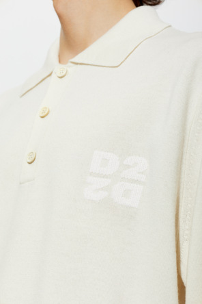 Dsquared2 Long-sleeved wool polo