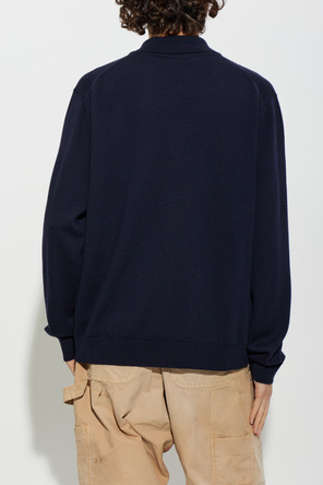 Dsquared2 Long-sleeved wool polo