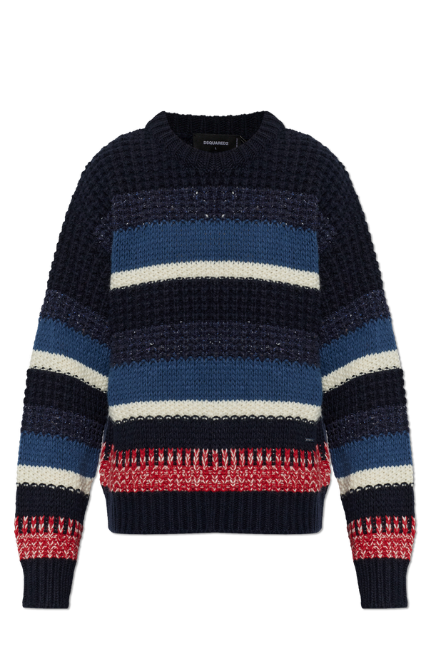 Dsquared2 Sweater with stripe pattern