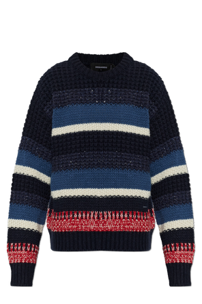 Striped pattern sweater