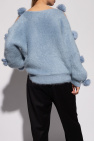 Dsquared2 short-sleeve sweater with pom-pom