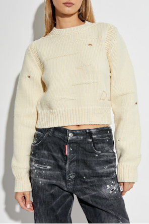 Dsquared2 Short wool sweater