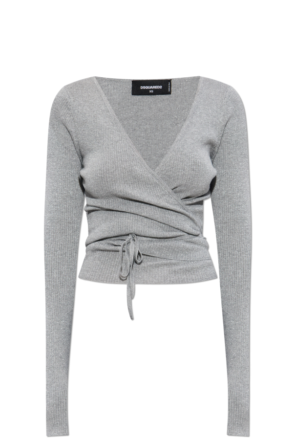 Cardigan with lurex thread od Dsquared2